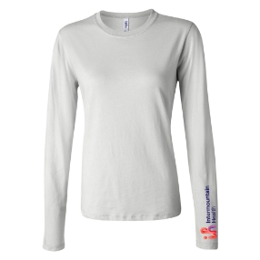Women's Long Sleeve White Tee